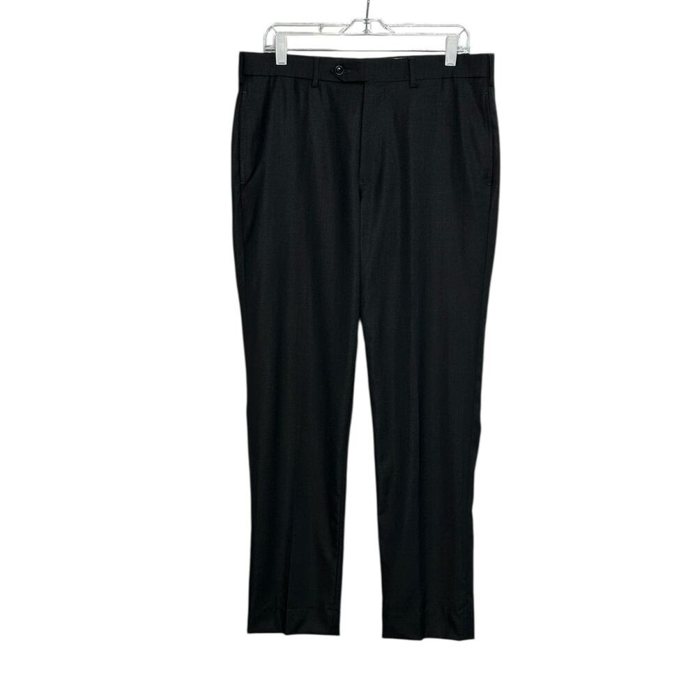 Brooks Brothers 1818 Regent gray wool dress pants size 35